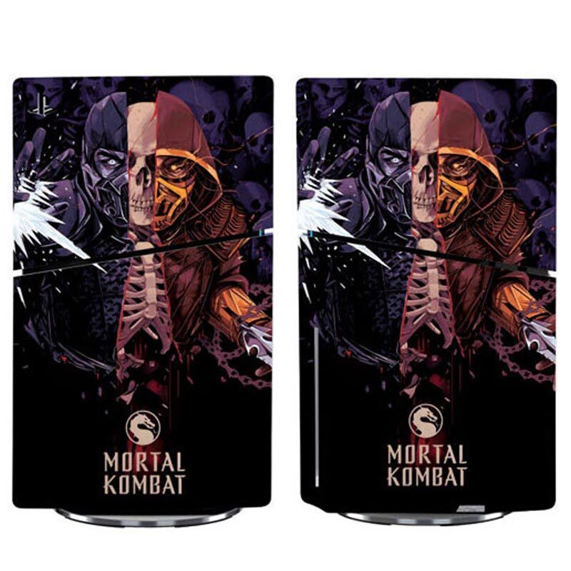 اسکین پلی استیشن 5 اسلیم استاندارد طرح Mortal Kombat کد 9