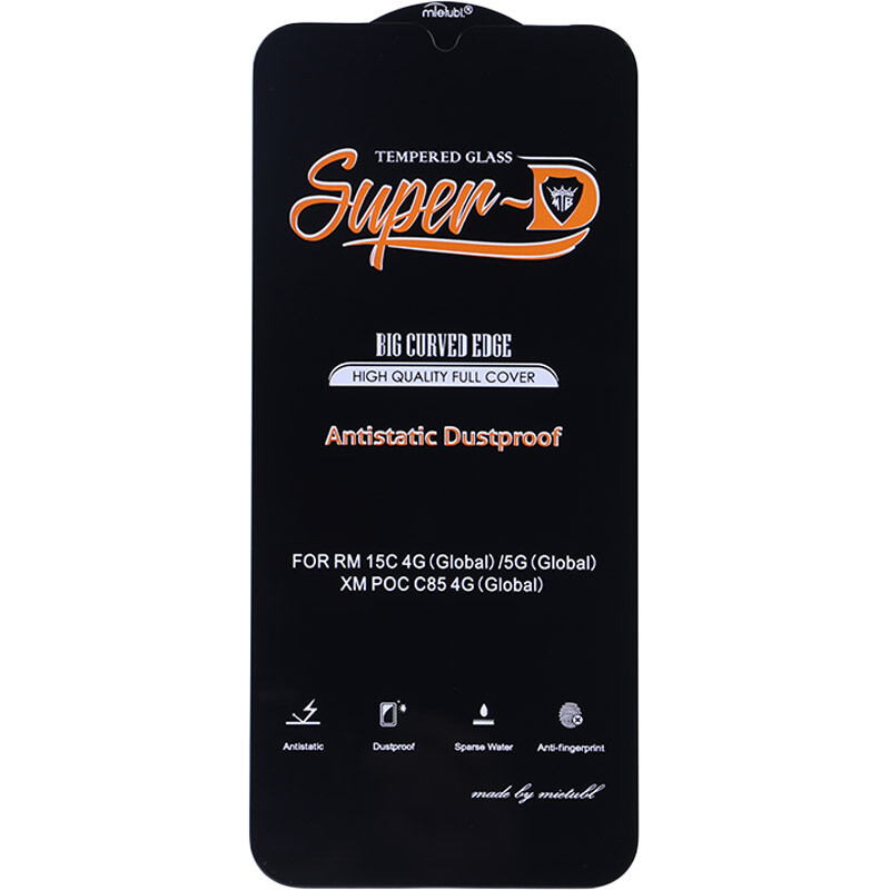 گلس Super D آنتی استاتیک میتوبل شیائومی Redmi 15C
