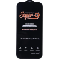 گلس Super D آنتی استاتیک میتوبل آیفون iPhone 17 Pro Max