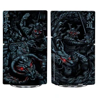 اسکین پلی استیشن 5 اسلیم استاندارد طرح Ghost Of Tsushima