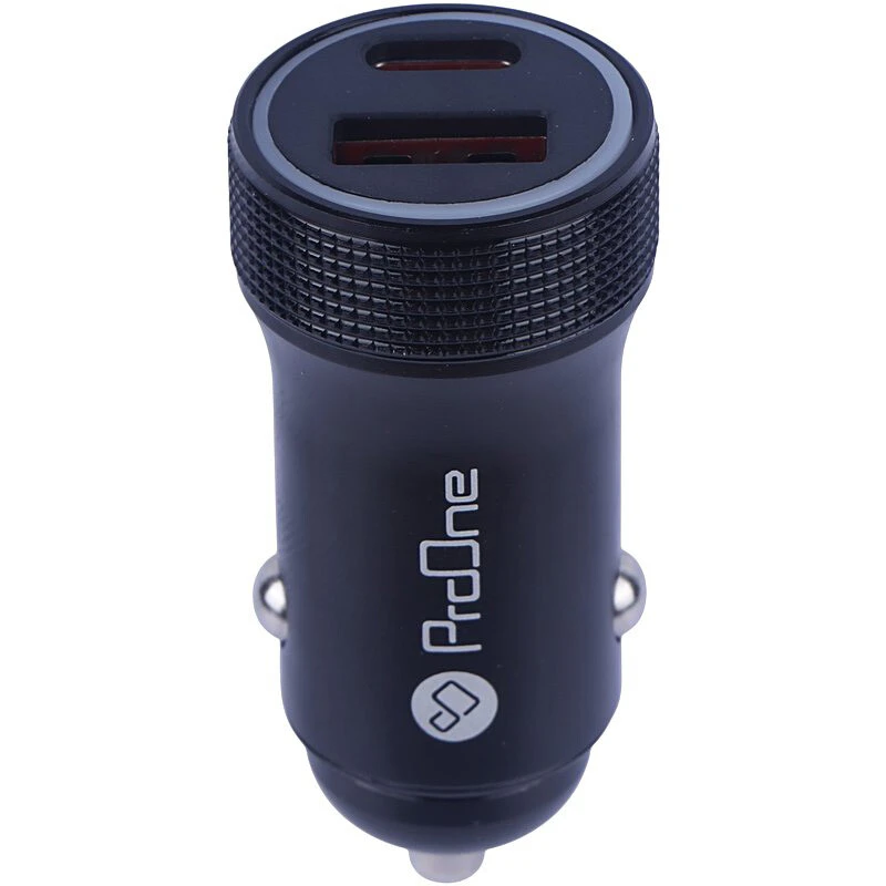 شارژر فندکی فست شارژ ProOne PCG25 3A QC3.0 PD 20W