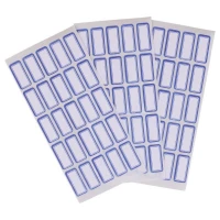 برچسب دور آبی تک Board 12*25mm بسته 2500 عددی