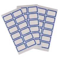 برچسب دور آبی 30*18 میلی متر بسته 1200 عددی