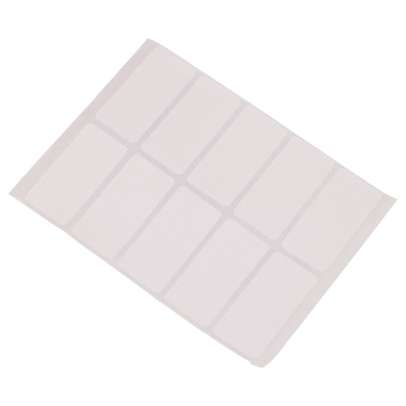 برچسب دور سفید 40*19 میلی متر بسته 1000 عددی