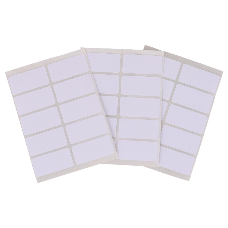 برچسب دور سفید 40*19 میلی متر بسته 1000 عددی