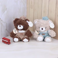 عروسک پولیشی خرس نقاش کد 9237/2