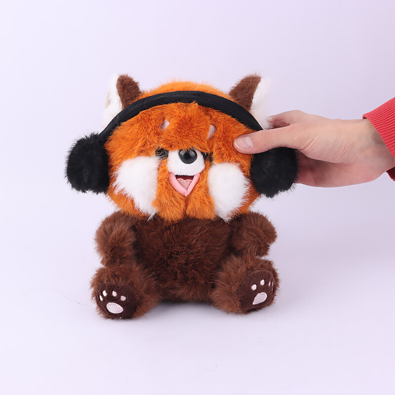 عروسک پولیشی حیوانات هدفون دار کد 9237/31