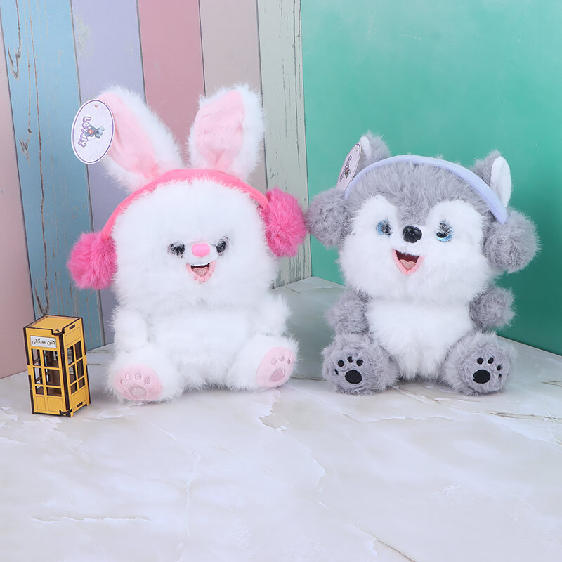 عروسک پولیشی حیوانات هدفون دار کد 9237/31