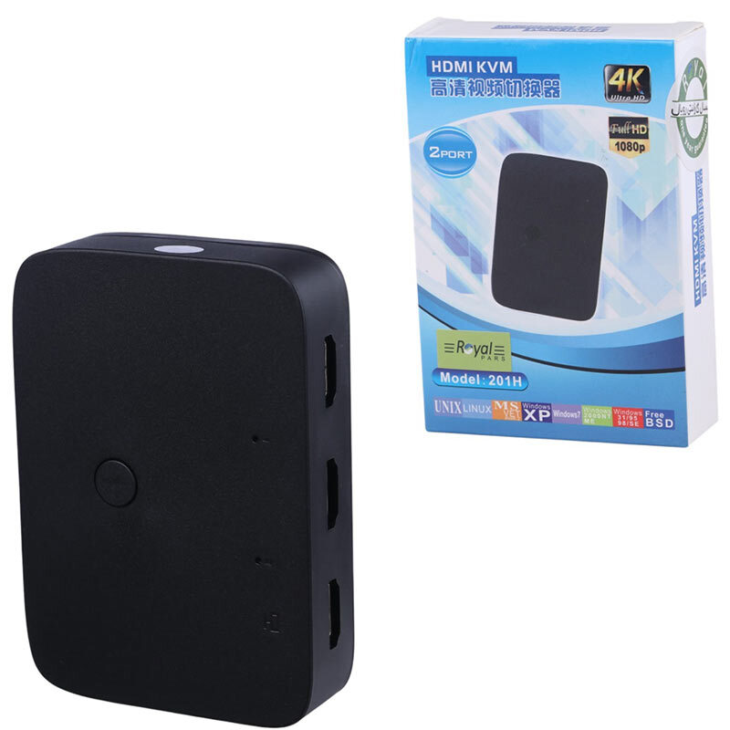 سوییچ KVM دو پورت رویال 201H