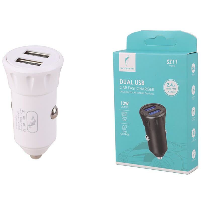 شارژر فندکی 12 وات اسکای دلفین SZ11