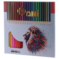 مداد رنگی 24 رنگ پانی P-08