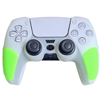 روکش دسته بازی PS5 استوپ دار سبز شبرنگ