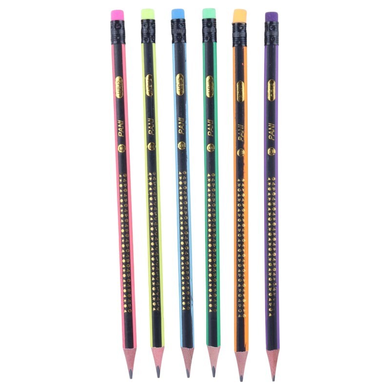 مداد مشکی پاک کن دار طرح لاینری پانی P02