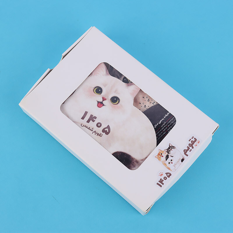 تقویم رومیزی 1405 پارسام طرح گربه