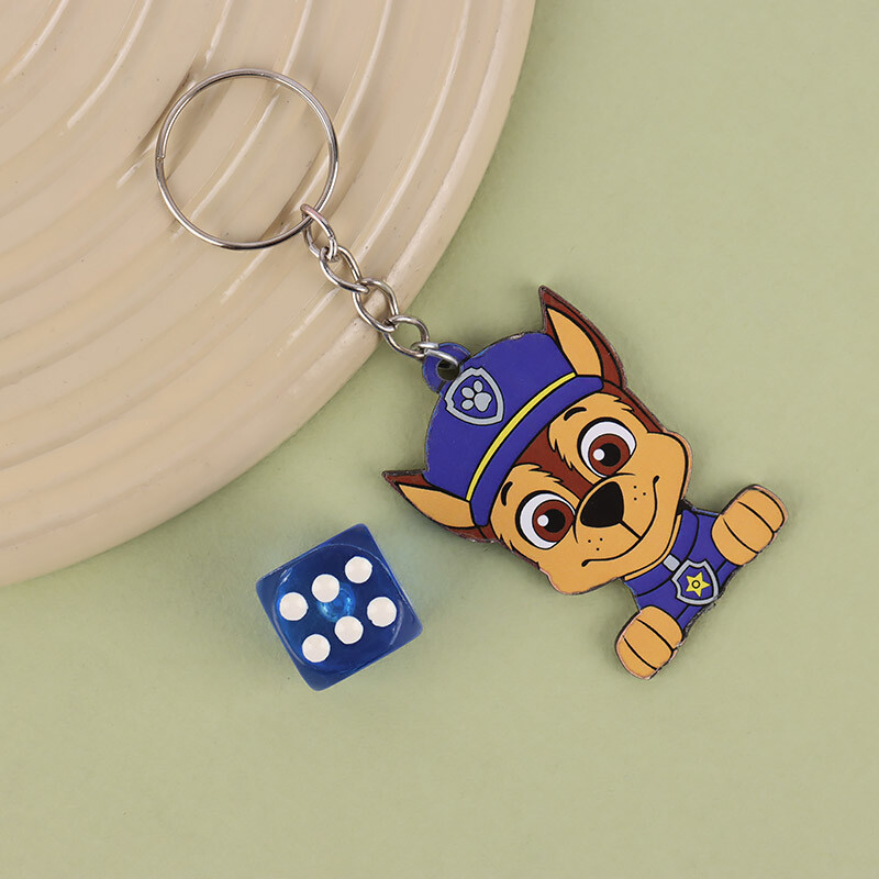 جاکلیدی چوبی پارسام طرح سگ نگهبان