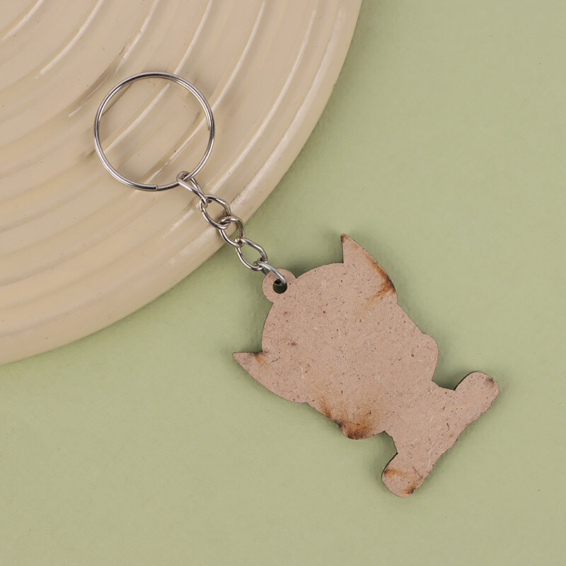 جاکلیدی چوبی پارسام طرح سگ نگهبان