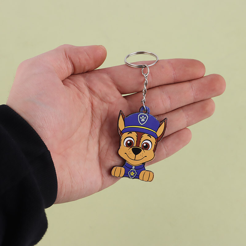 جاکلیدی چوبی پارسام طرح سگ نگهبان