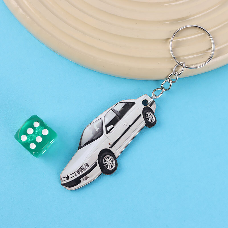 جاکلیدی چوبی پارسام طرح ماشین ایرانی