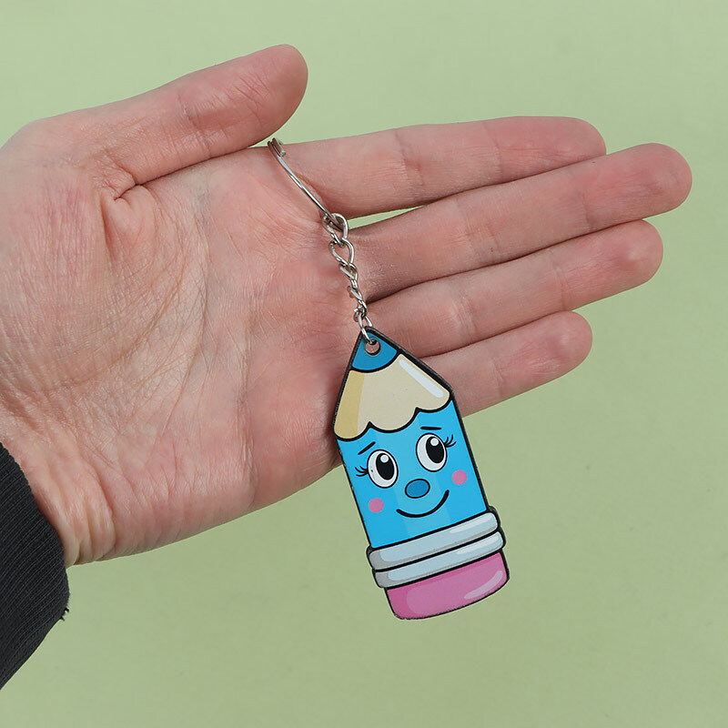 جاکلیدی چوبی پارسام طرح مداد