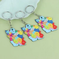 جاکلیدی چوبی پارسام طرح نقشه ایران