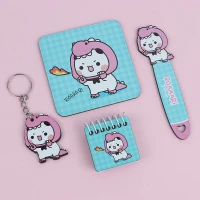 ست لوازم تحریر 4 عددی پارسام طرح رواری