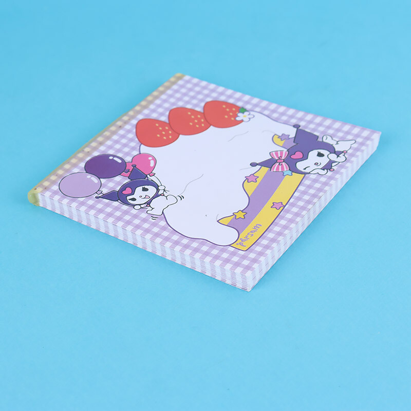 کاغذ یادداشت چسب دار 61 برگ پارسام طرح کرومی سایز 9.4*9.7 سانتی متر