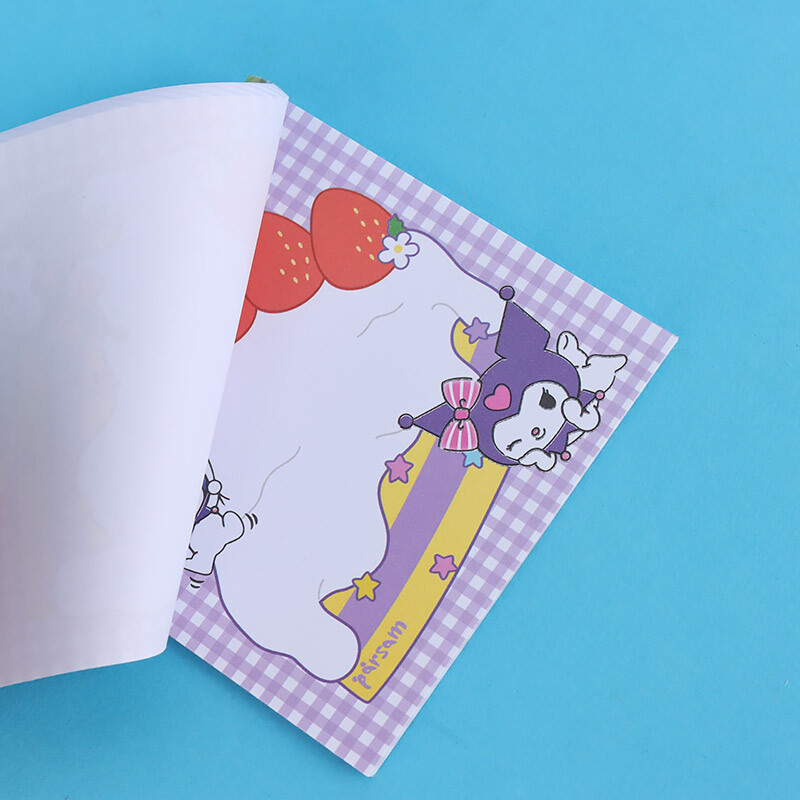 کاغذ یادداشت چسب دار 61 برگ پارسام طرح کرومی سایز 9.4*9.7 سانتی متر