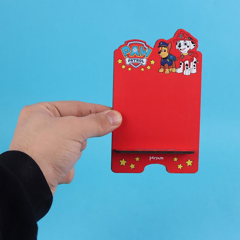 کاغذ یادداشت چسب دار 56 برگ پارسام طرح سگ نگهبان سایز 7.5*8.5 سانتی متر