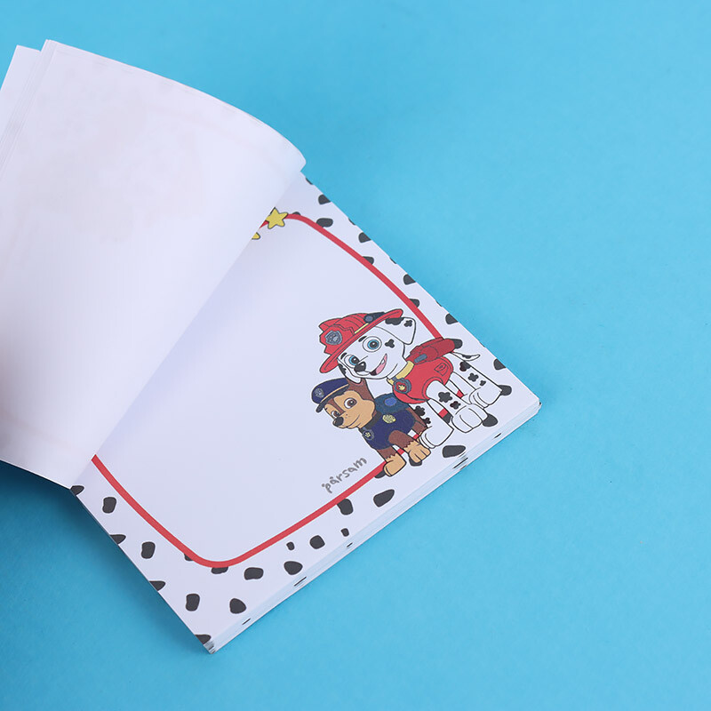 کاغذ یادداشت چسب دار 56 برگ پارسام طرح سگ نگهبان سایز 7.5*8.5 سانتی متر