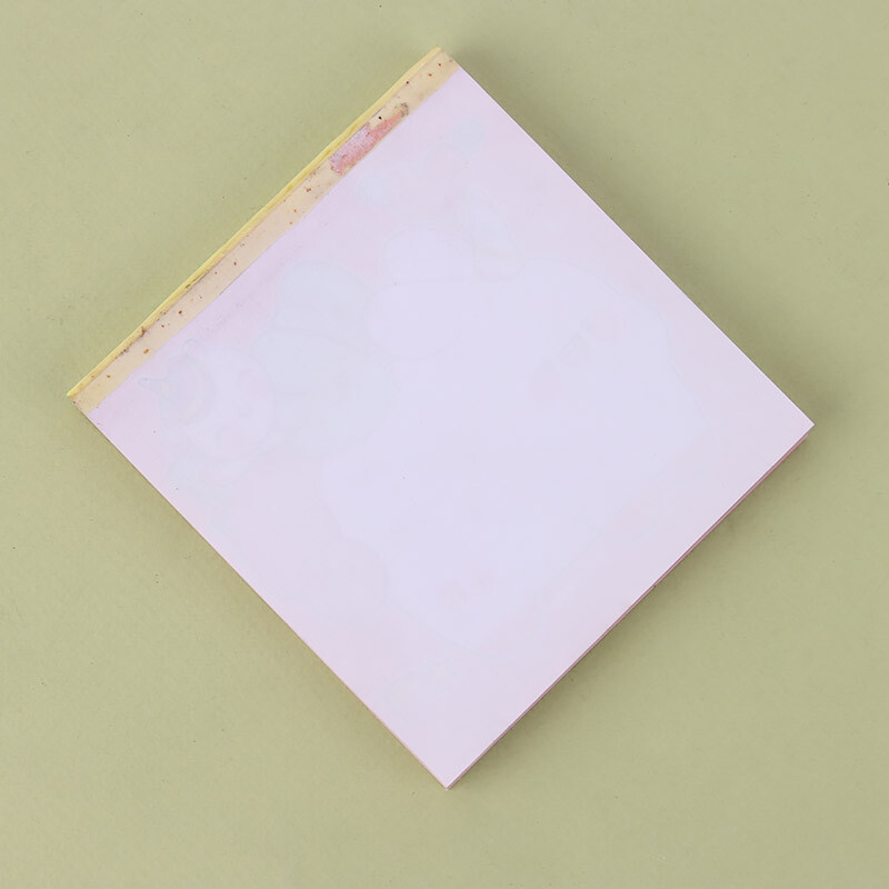 کاغذ یادداشت چسب دار 96 برگ پارسام طرح تک شاخ سایز 9.9*9.2 سانتی متر