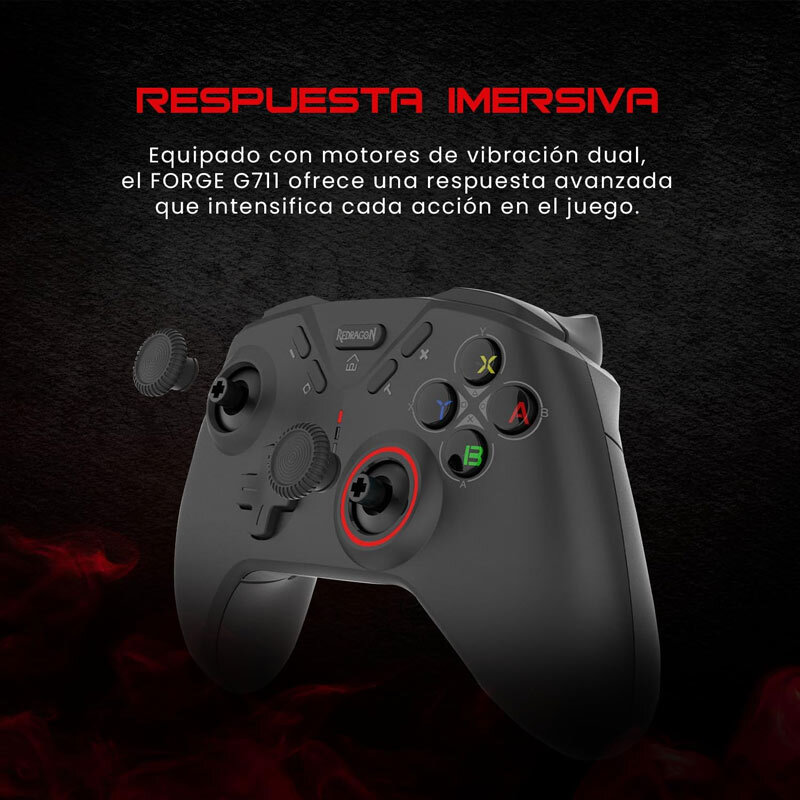 دسته بازی بی سیم ردراگون FORGE G711