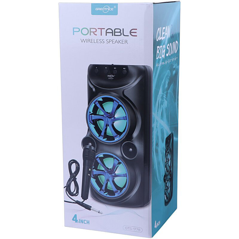 اسپیکر بلوتوثی گریت نایس GTS-1778 + میکروفون