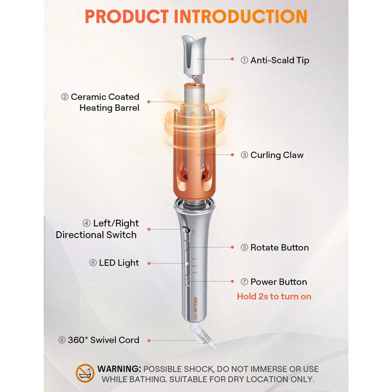 دستگاه فر کننده مو شیگلم SGH-OTIC-01-32