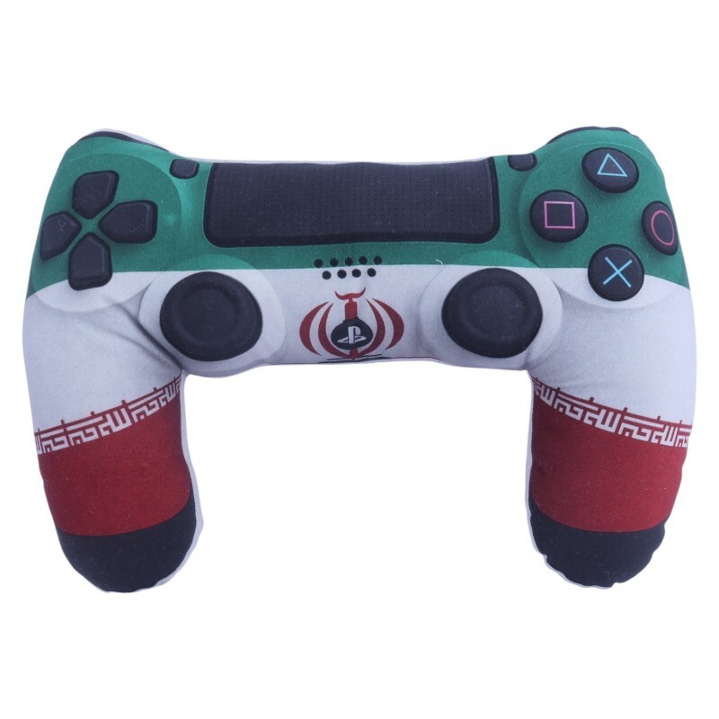 کوسن 3D گیمینگ طرح دسته بازی پرچم