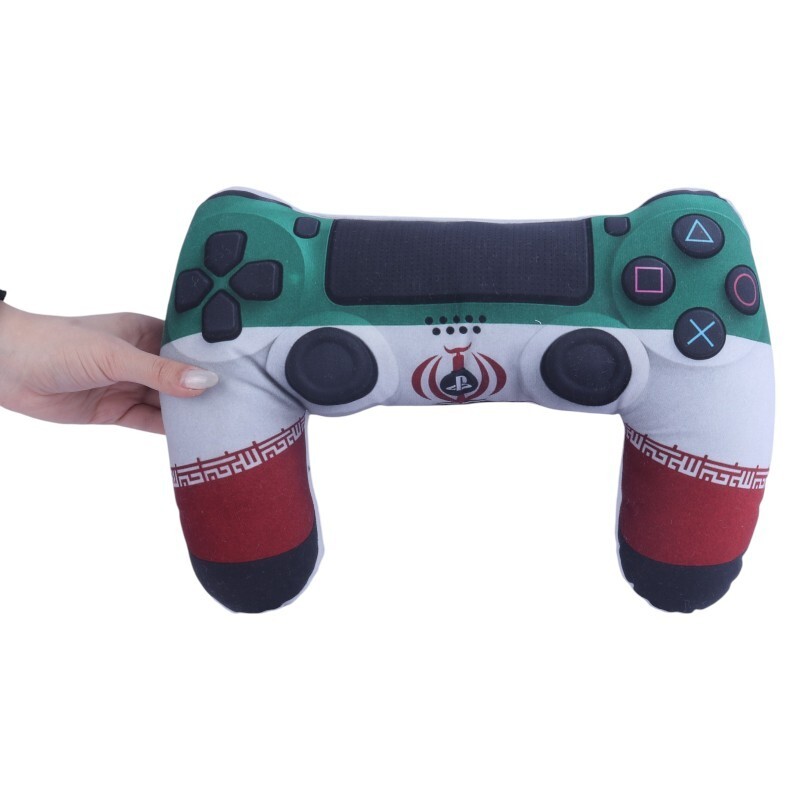 کوسن 3D گیمینگ طرح دسته بازی پرچم