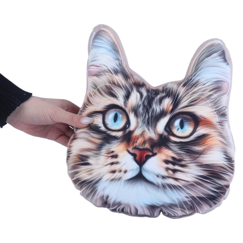 کوسن 3D طرح گربه کد 1