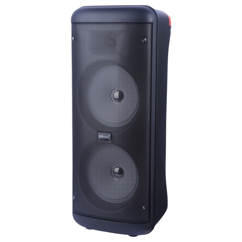 اسپیکر چمدانی بلوتوثی کی برود KTS-2296 + میکروفون و ریموت کنترل