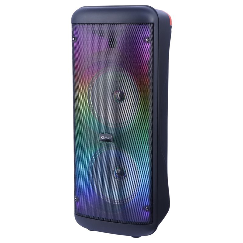 اسپیکر چمدانی بلوتوثی کی برود KTS-2296 + میکروفون و ریموت کنترل