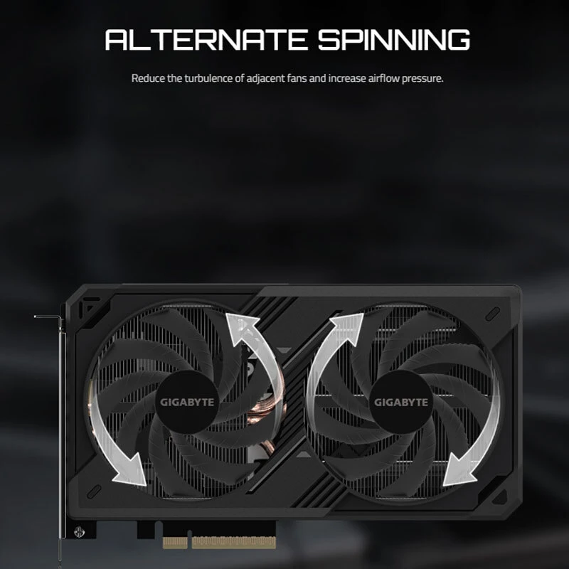 کارت گرافیک Gigabyte GeForce RTX 5060 Ti WINDFORCE OC 8GB GDDR7 128Bit