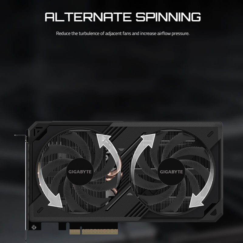 کارت گرافیک Gigabyte GeForce RTX 5060 Ti WINDFORCE OC 8GB GDDR7 128Bit