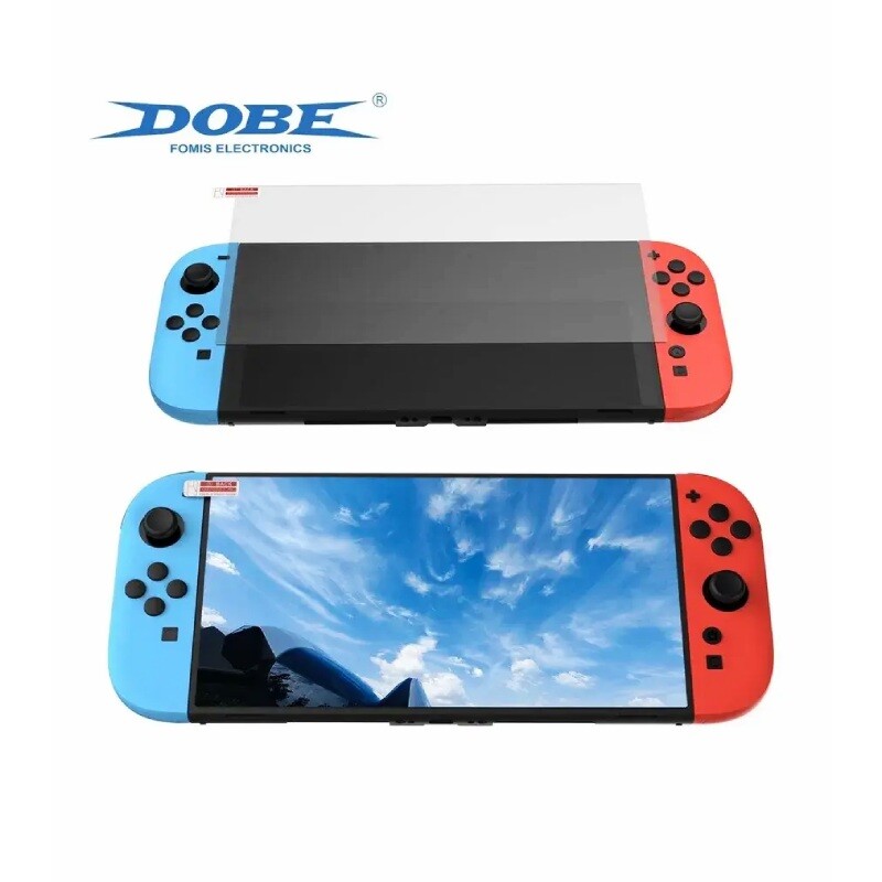 کاور شیشه ای صفحه نمایش کنسول نینتندو Dobe TNS-3166 HD Nintendo Switch 2