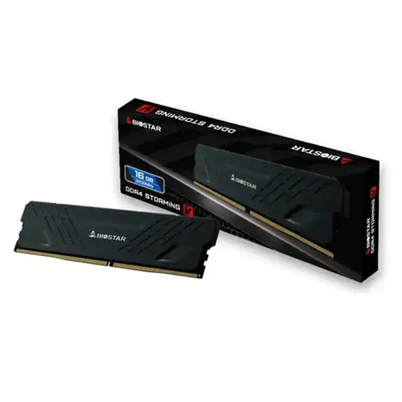 رم کامپیوتر بایوستار Storming V DDR4 8GB Single 3200MHz CL16