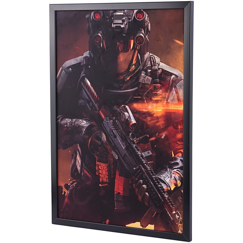 تابلو شاسی طرح Call Of Duty سایز 40*60 سانتی متر کد 3
