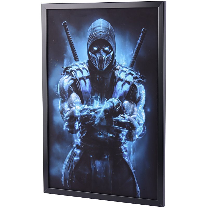 تابلو شاسی طرح Mortal Kombat سایز 40*60 سانتی متر