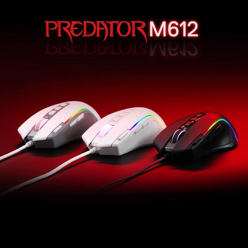 موس گیمینگ ردراگون PREDATOR M612