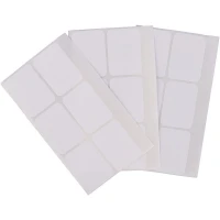 برچسب دور سفید 51*34 میلی متر بسته 600 عددی