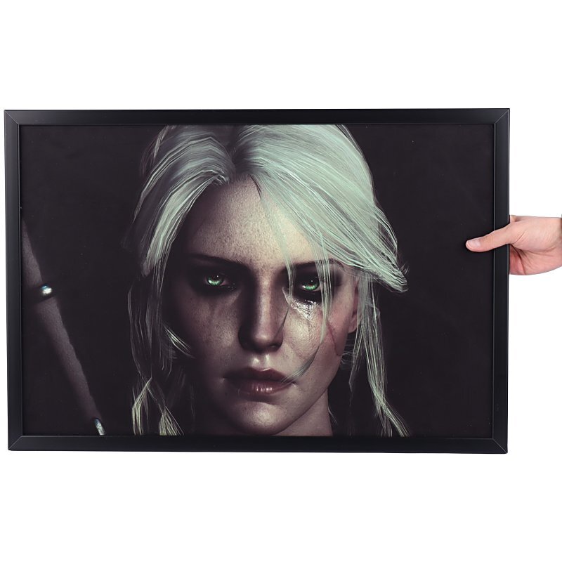 تابلو شاسی طرح The Witcher سایز 40*60 سانتی متر