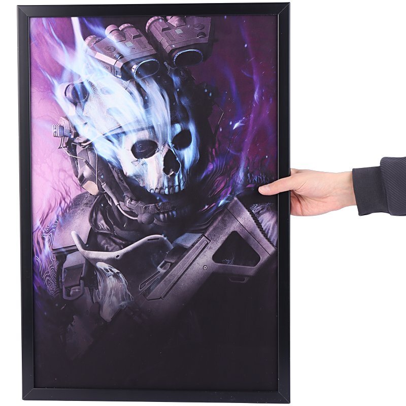 تابلو شاسی طرح Call Of Duty سایز 40*60 سانتی متر کد 2