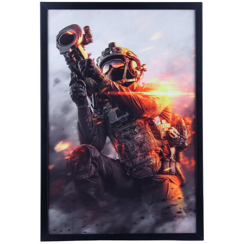 تابلو شاسی طرح Battlefield 6 سایز 40*60 سانتی متر