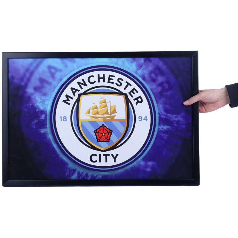 تابلو شاسی طرح Manchester City سایز 40*60 سانتی متر
